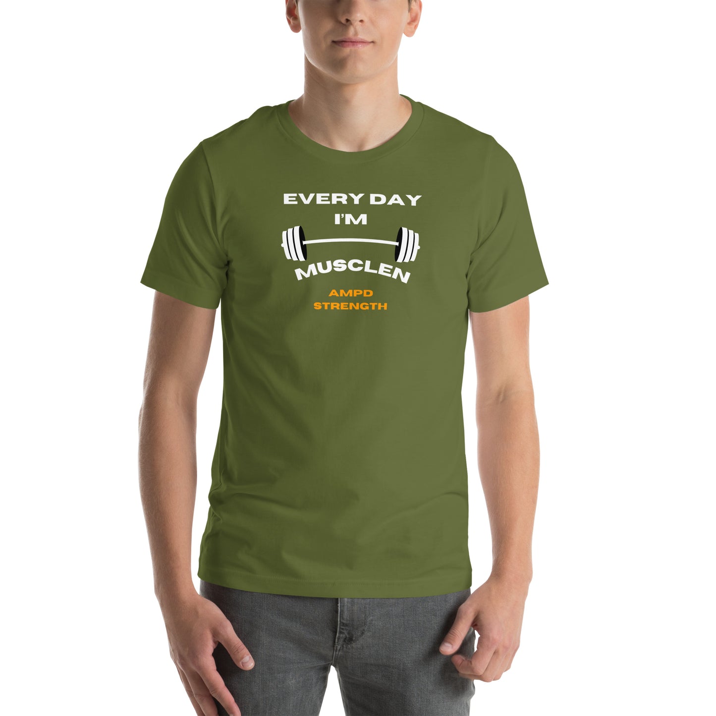 "Every Day I'm Musclen" Unisex t-shirt
