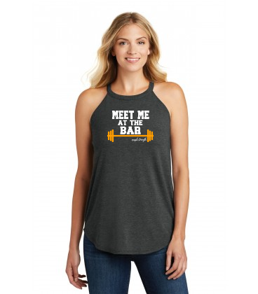 "Meet Me At The Bar" Rocker Tank Top