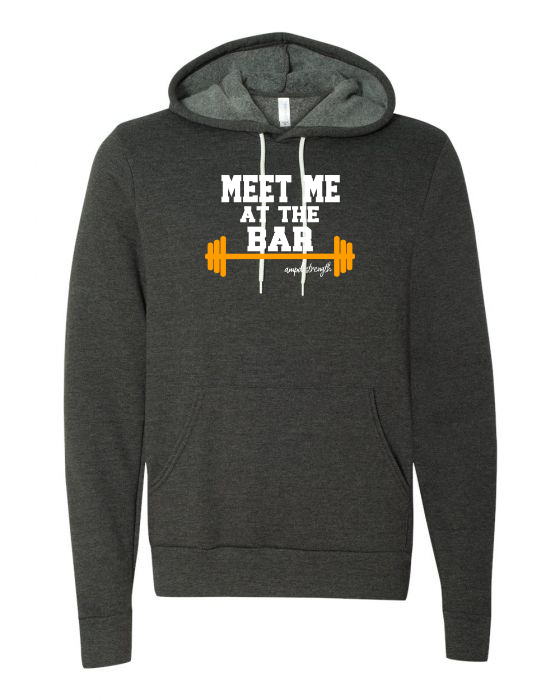 "Meet Me At The Bar" Fleece Hoodie (Unisex)