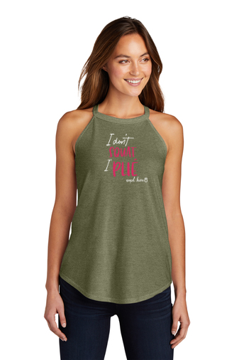 "I Don't Squat I Plie" Rocker Tank Top