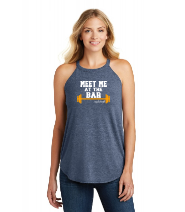 "Meet Me At The Bar" Rocker Tank Top