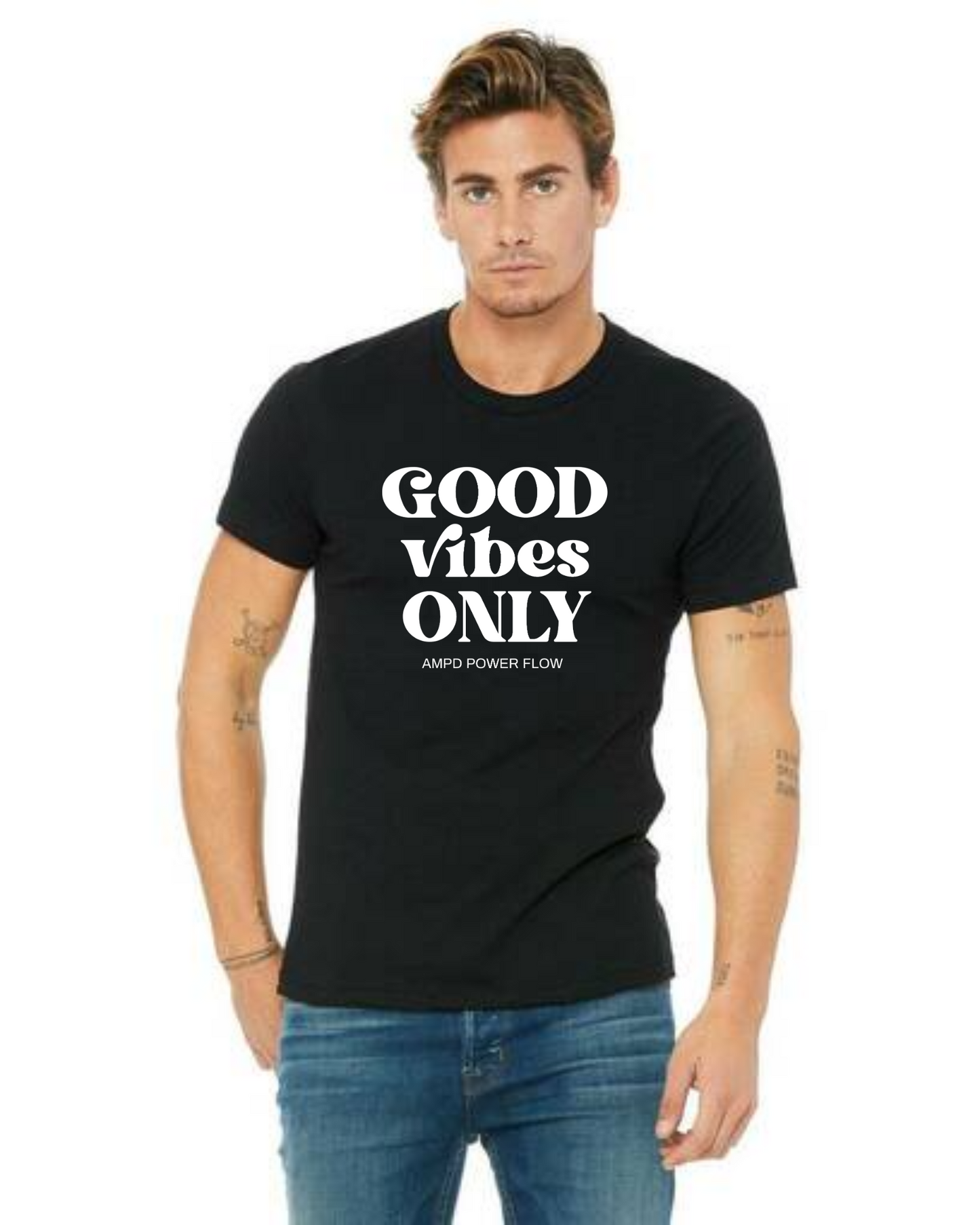 "Good Vibes Only" Unisex Tee