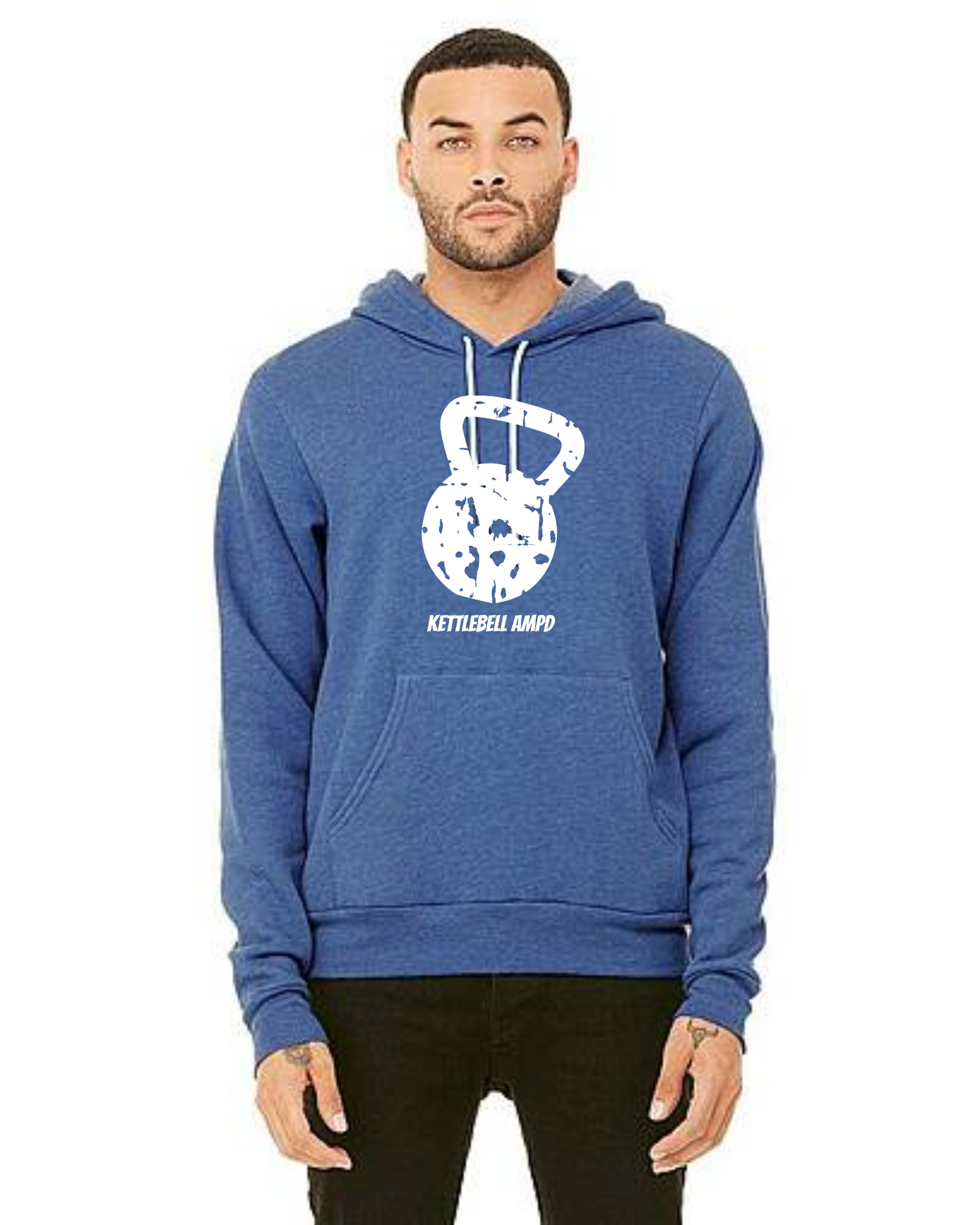 "Kettlebell Grunge" Unisex Hoodie