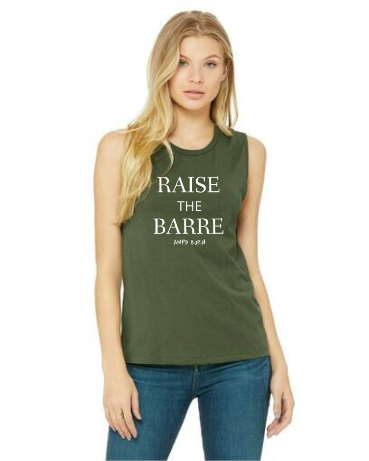 "Raise The Barre" Women's Muscle Tank