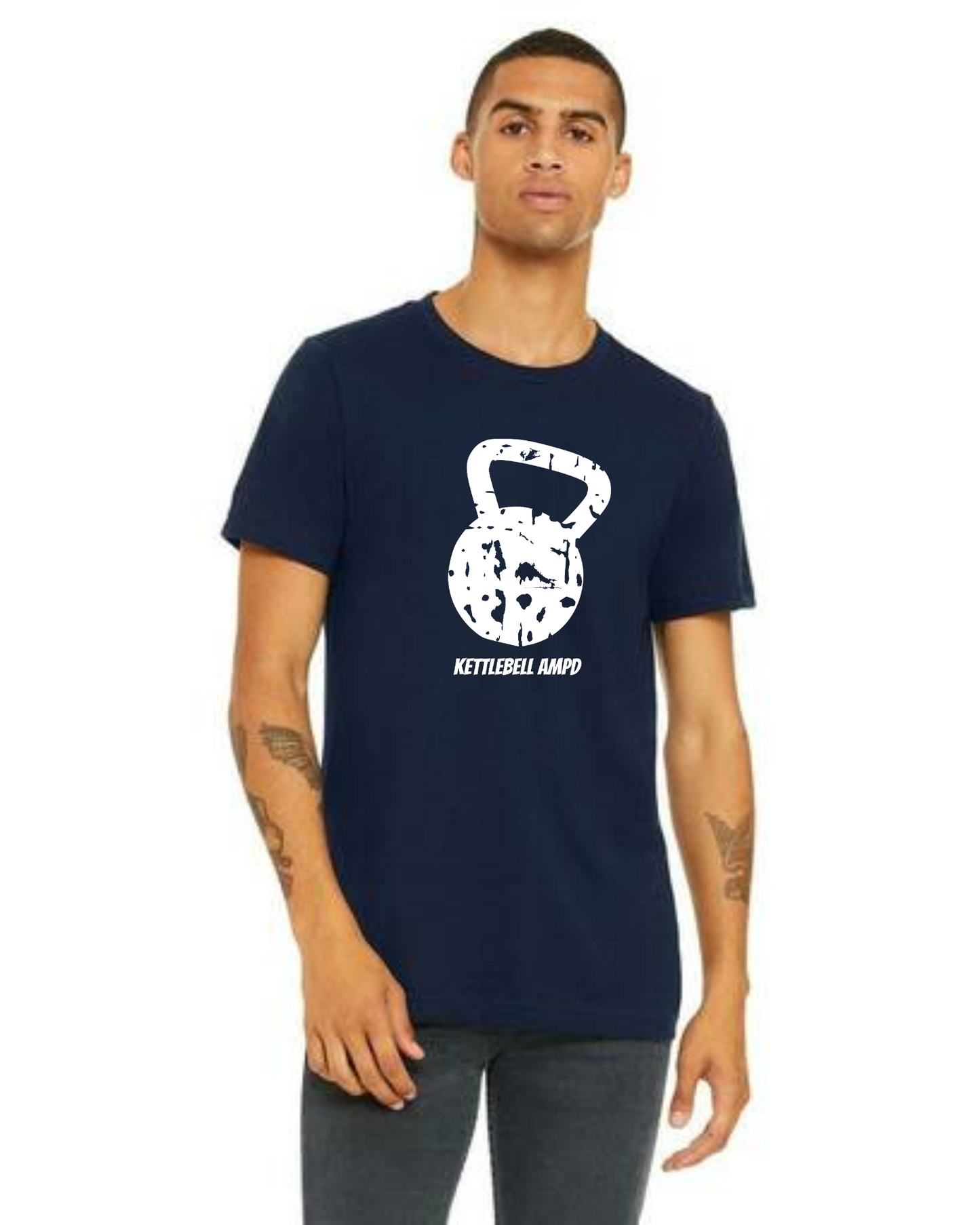 "Kettlebell Grunge" Unisex Tee