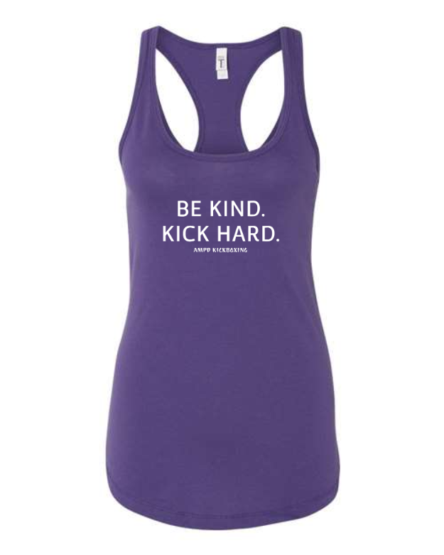 "Be Kind Kick Hard" Racerback Tank Top