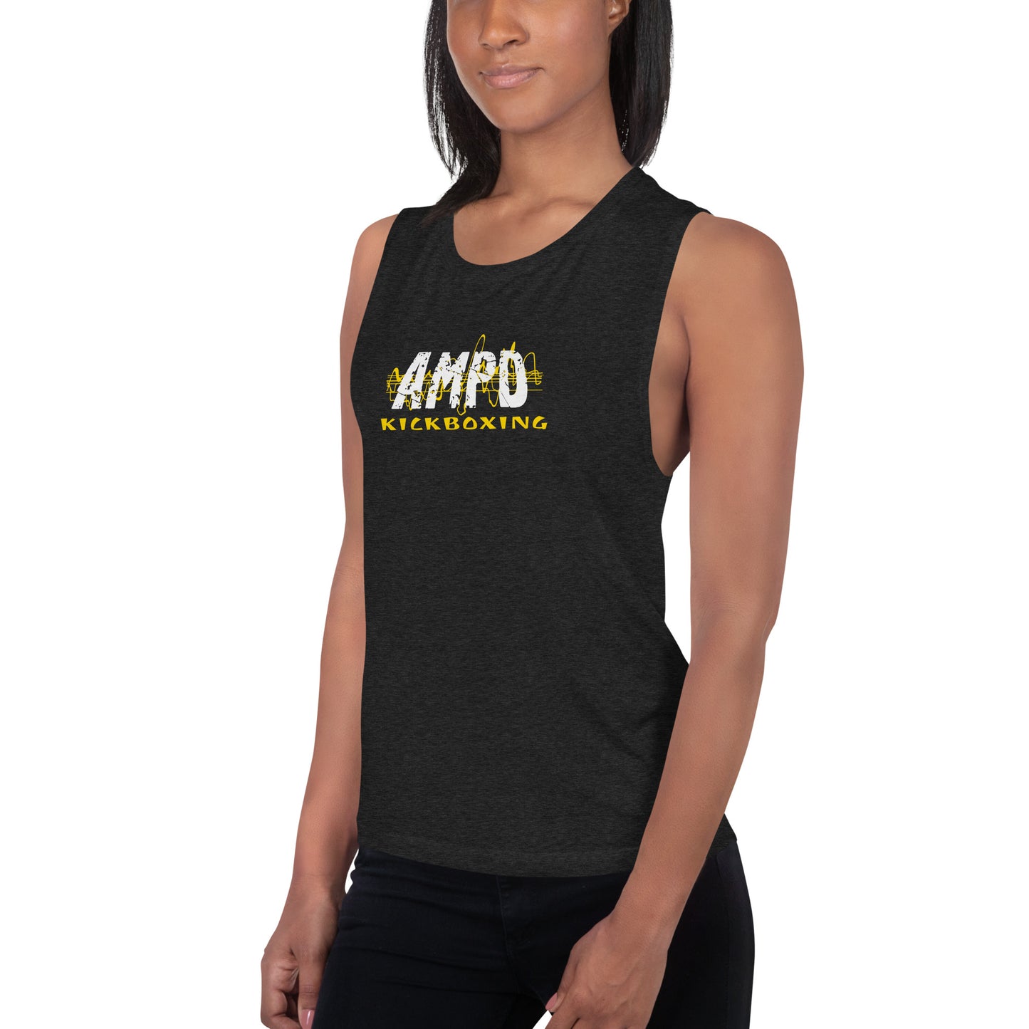 AMPD Kickboxing Ladies’ Muscle Tank