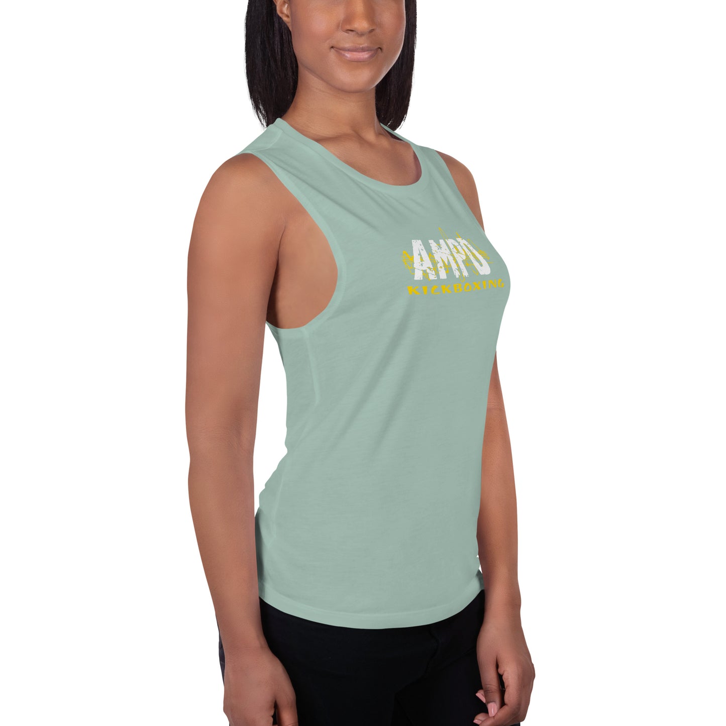 AMPD Kickboxing Ladies’ Muscle Tank