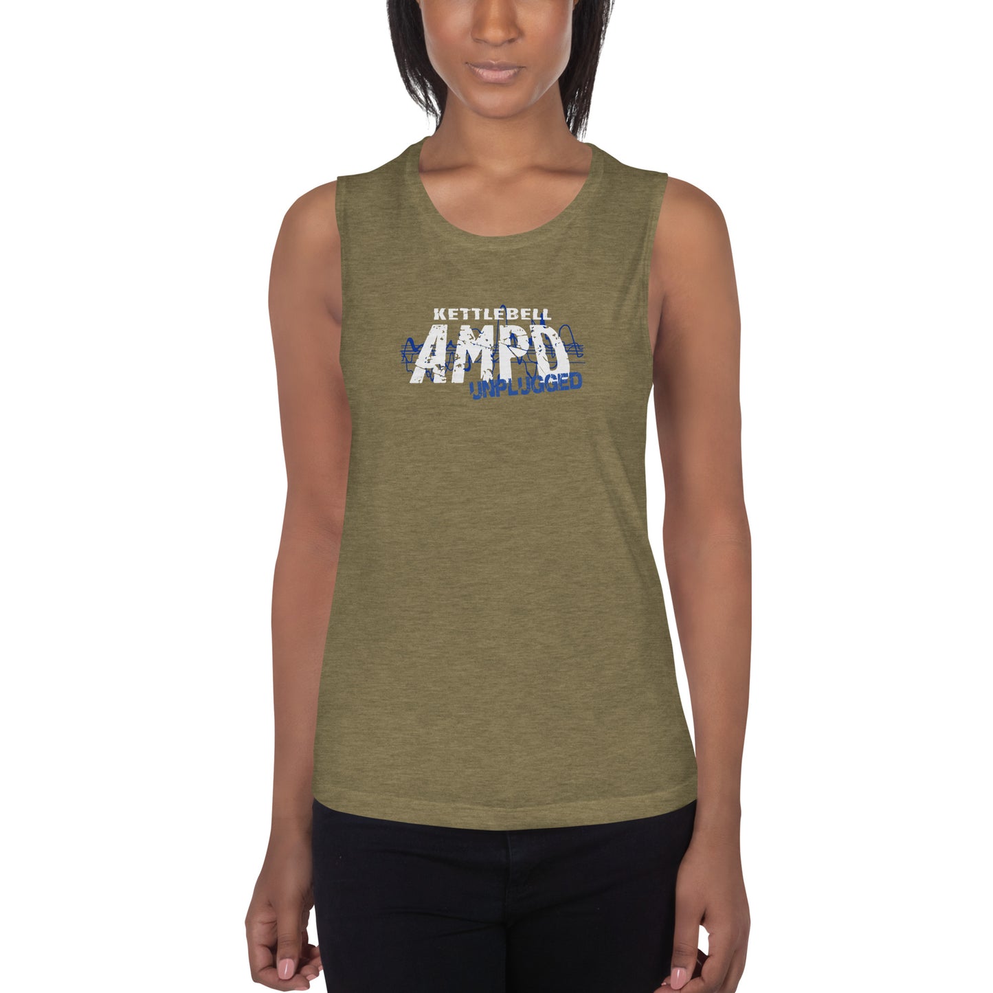 Kettlebell AMPD Unplugged Ladies’ Muscle Tank