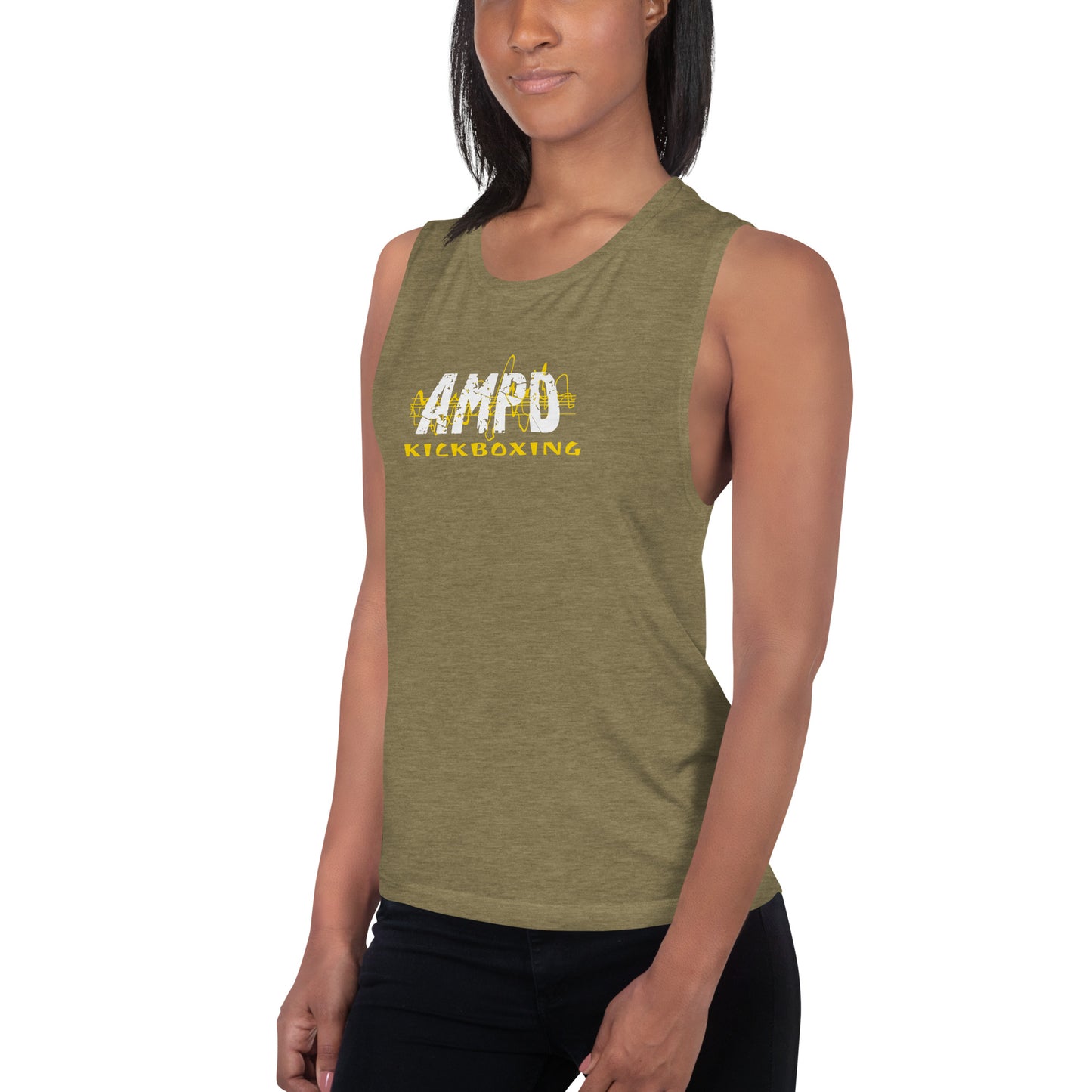 AMPD Kickboxing Ladies’ Muscle Tank