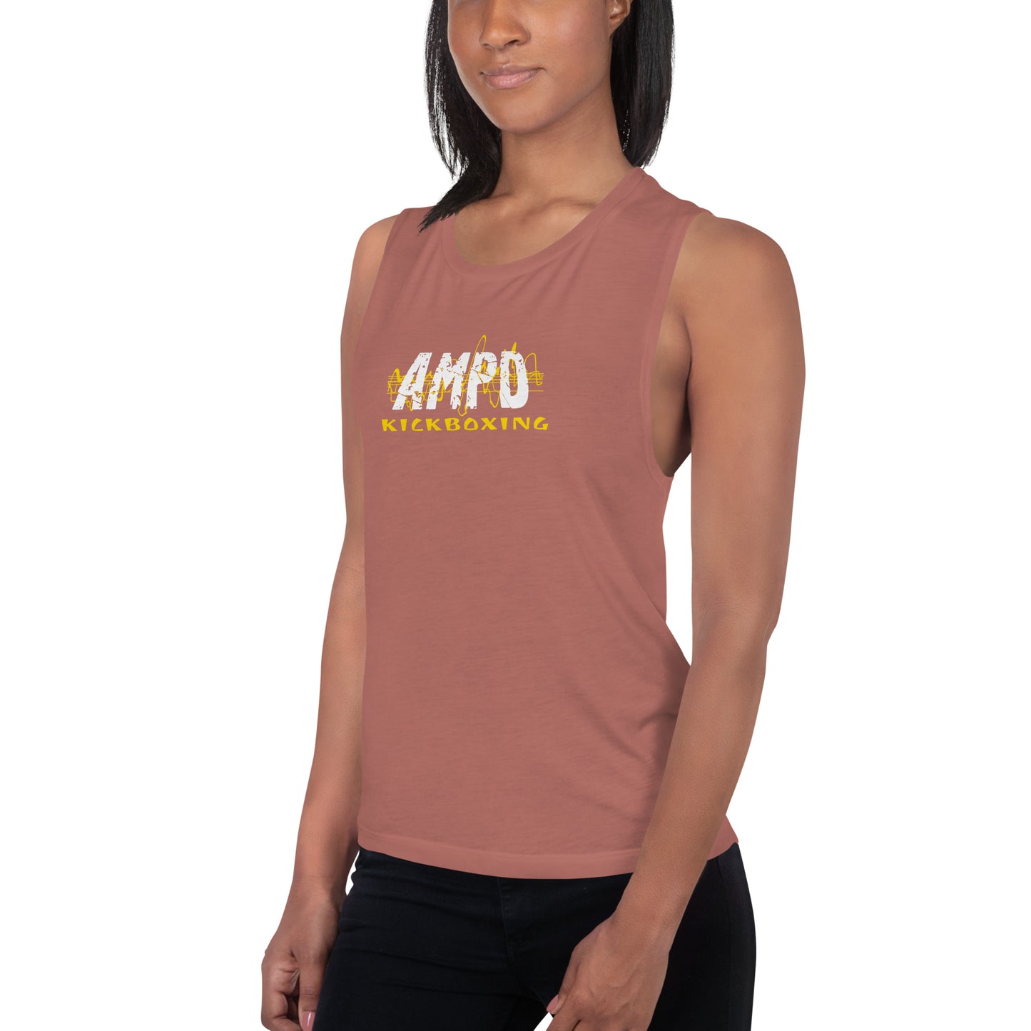 AMPD Kickboxing Ladies’ Muscle Tank