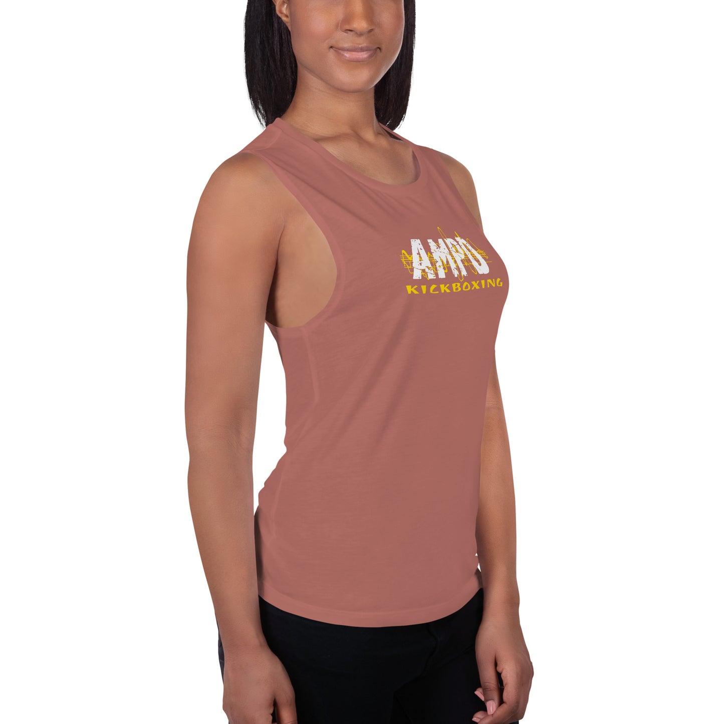 AMPD Kickboxing Ladies’ Muscle Tank