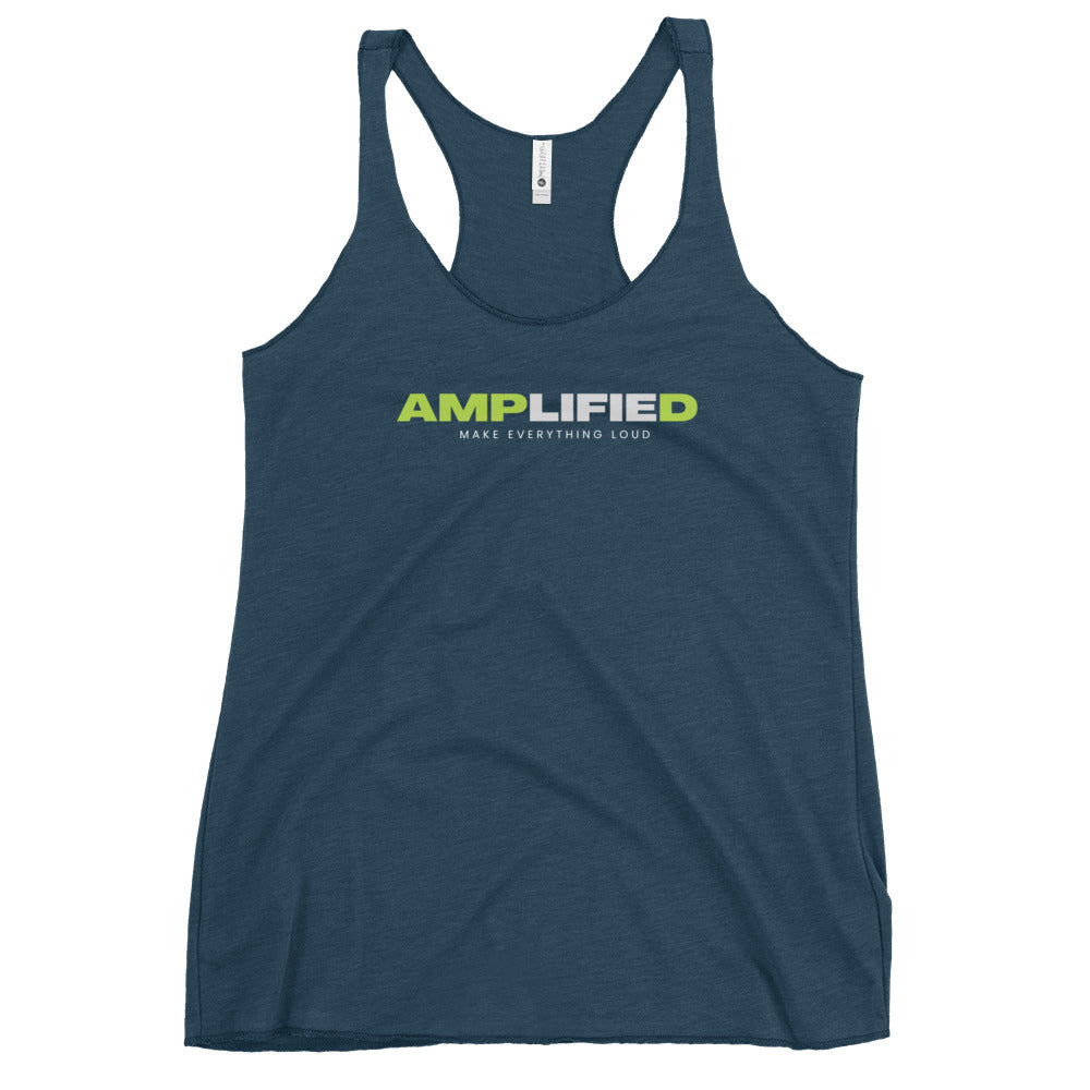 "AMPLIFIED" Women's Racerback Tank