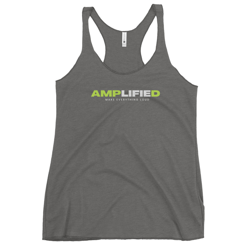 "AMPLIFIED" Women's Racerback Tank