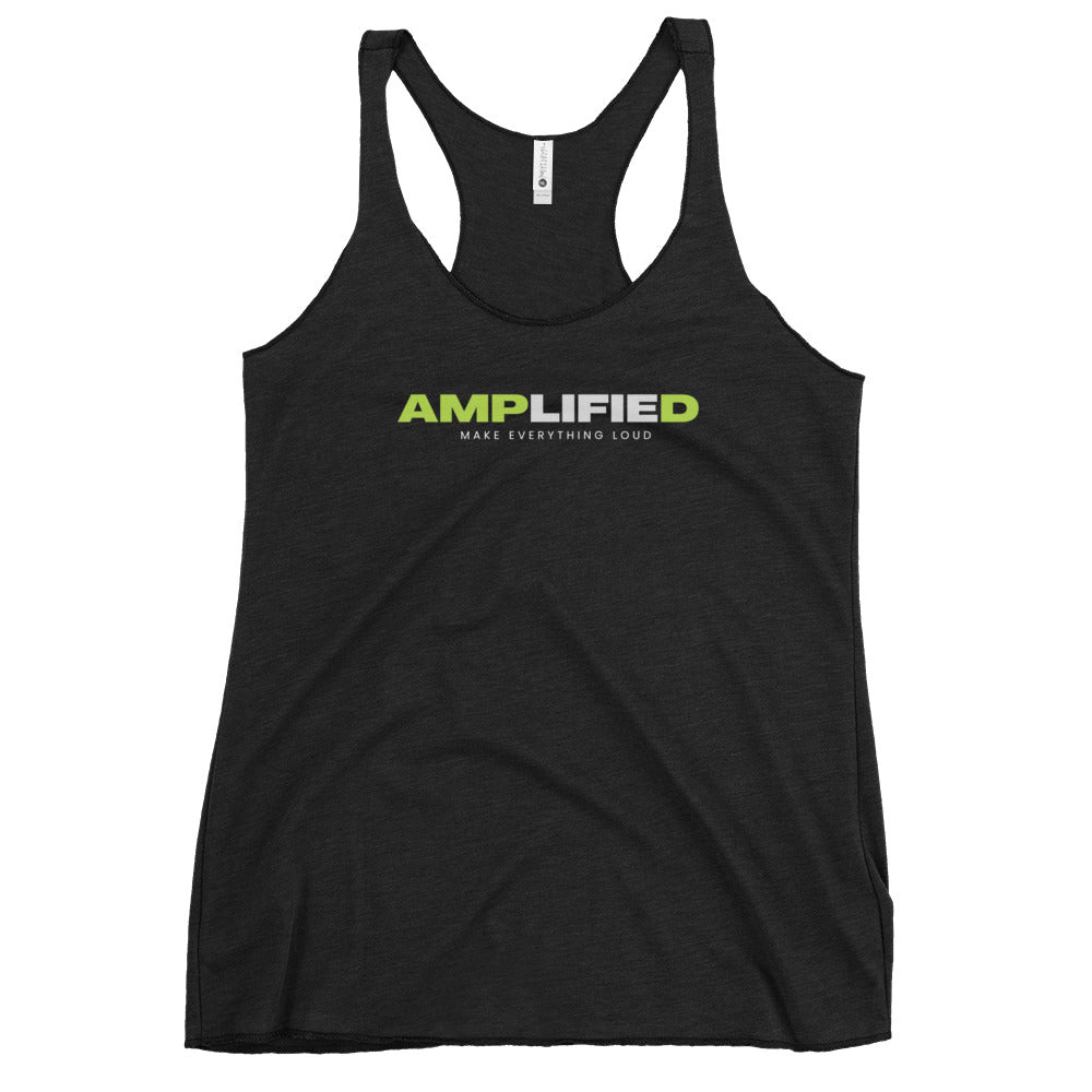 "AMPLIFIED" Women's Racerback Tank