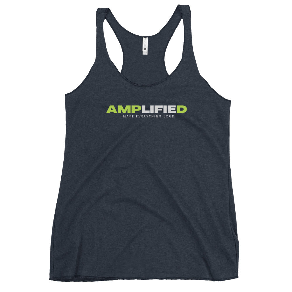 "AMPLIFIED" Women's Racerback Tank