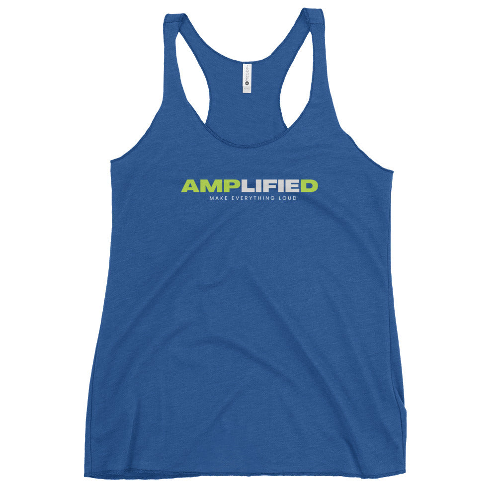 "AMPLIFIED" Women's Racerback Tank
