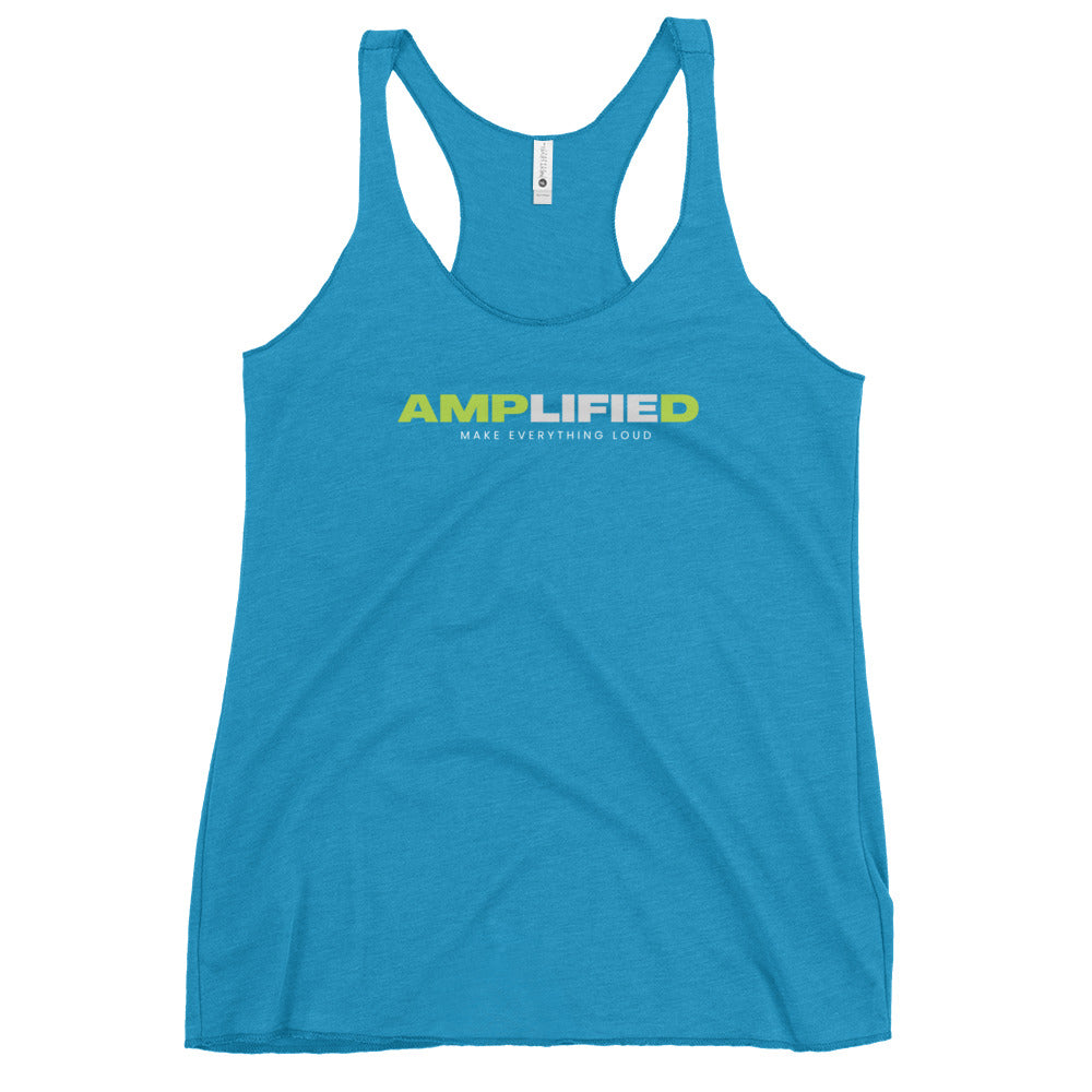 "AMPLIFIED" Women's Racerback Tank
