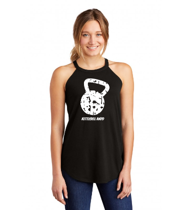 "Kettlebell Grunge" Rocker Tank Top