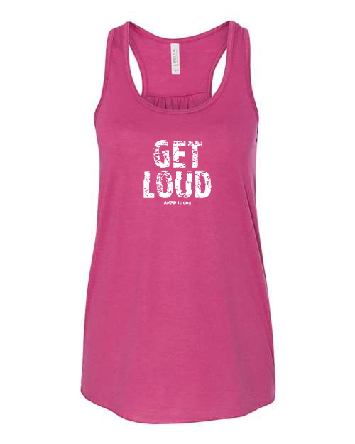 "Get Loud"  Flowy Racerback Tank Top