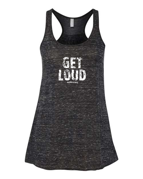 "Get Loud"  Flowy Racerback Tank Top