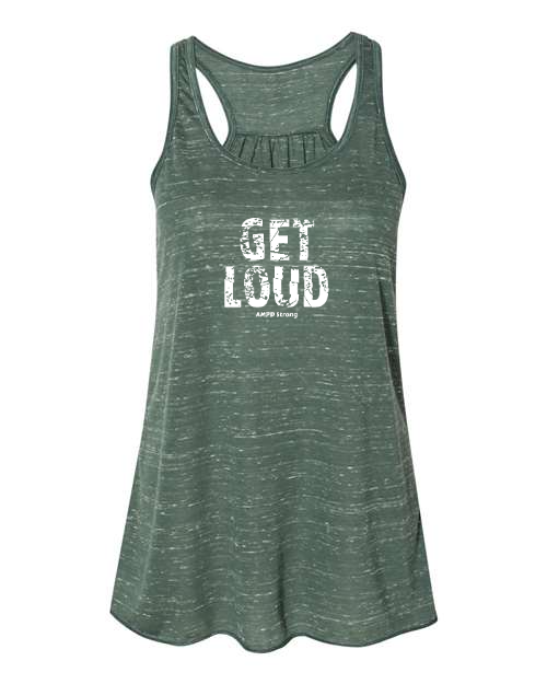 "Get Loud"  Flowy Racerback Tank Top