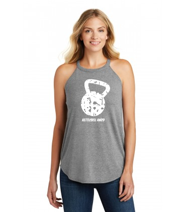 "Kettlebell Grunge" Rocker Tank Top