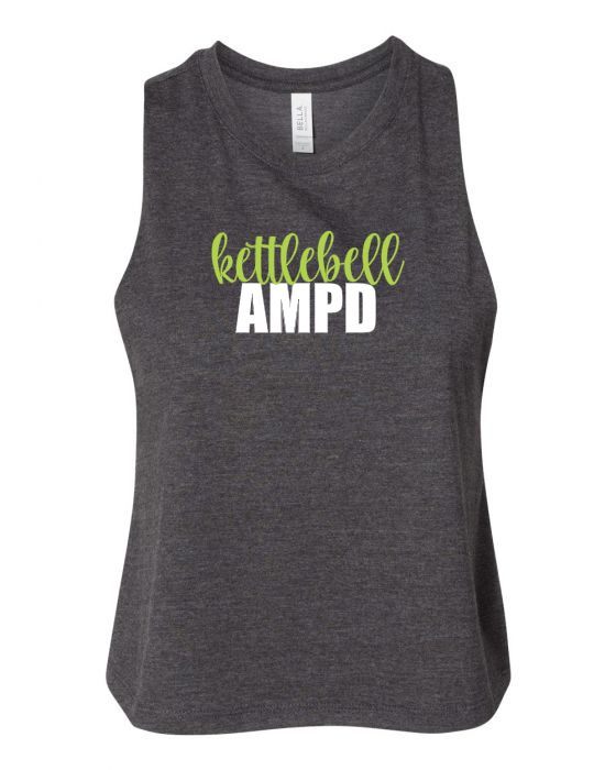 Kettlebell AMPD Racerback Cropped Tank (Women's)
