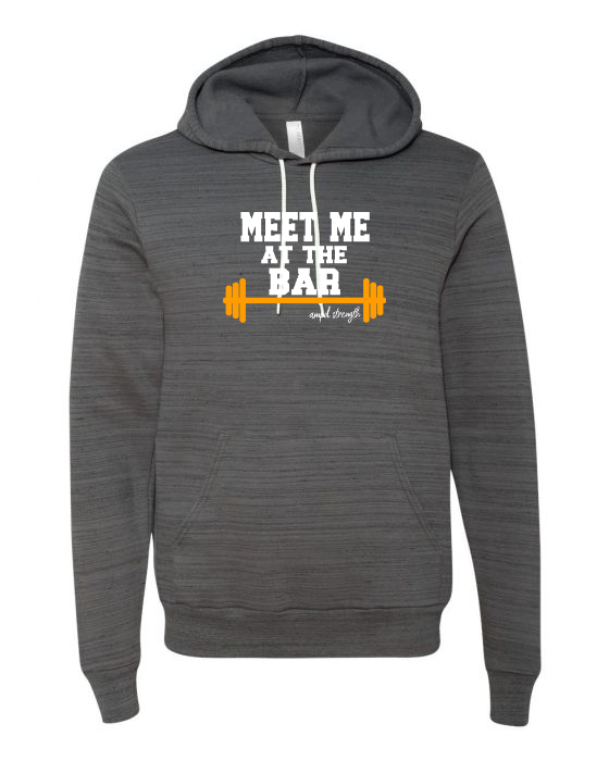 "Meet Me At The Bar" Fleece Hoodie (Unisex)