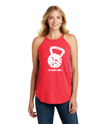 "Kettlebell Grunge" Rocker Tank Top