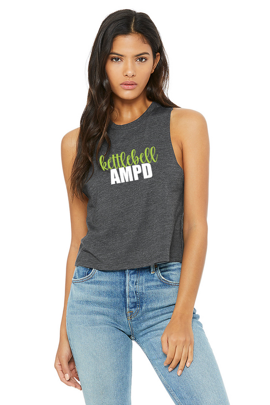 Kettlebell AMPD Racerback Cropped Tank (Women's)
