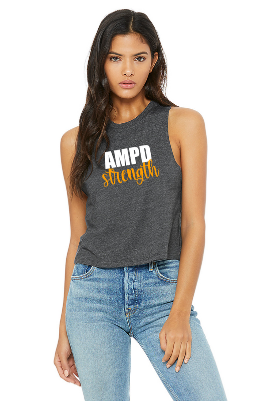 AMPD Strength Racerback Cropped Tank (Women's)