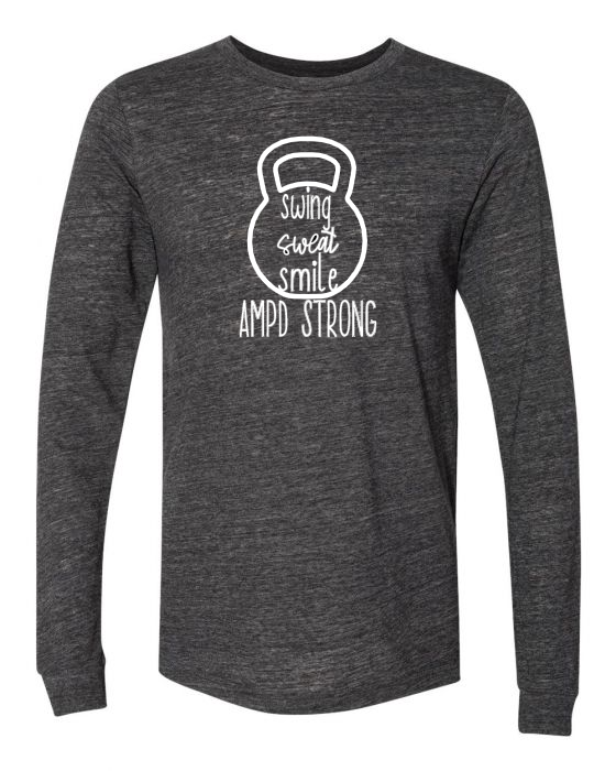 "Swing Sweat Smile" Unisex Jersey Long Sleeve Tee