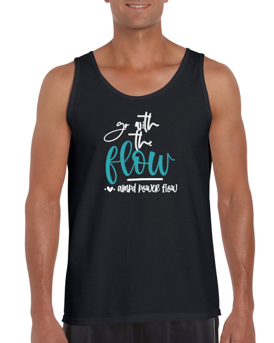 "Go With The Flow" Unisex Tank Top