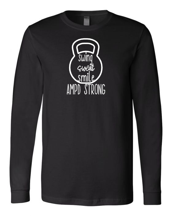 "Swing Sweat Smile" Unisex Jersey Long Sleeve Tee