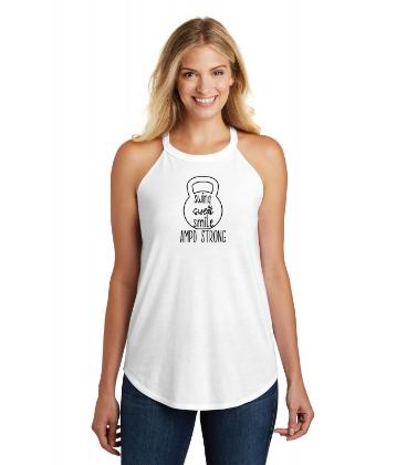 "Swing Sweat Smile" Rocker Tank Top