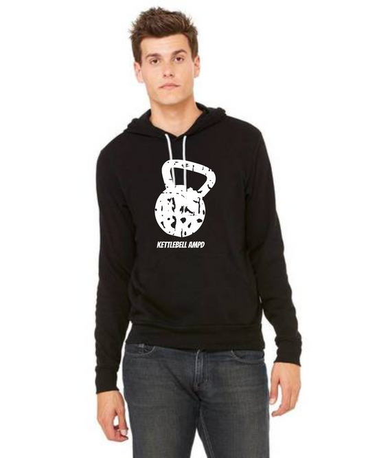 "Kettlebell Grunge" Unisex Hoodie