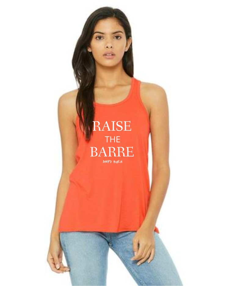 "Raise The Barre"  Flowy Racerback Tank Top