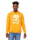 "I Love Heavy Metal" Unisex Hoodie