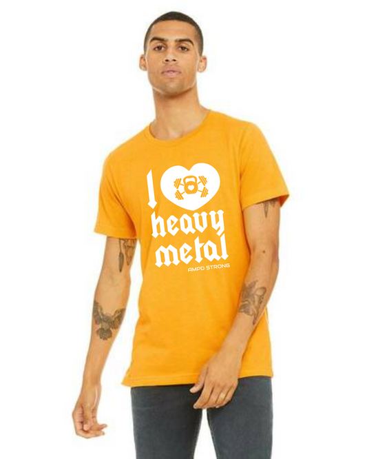 "I Love Heavy Metal" Unisex Tee