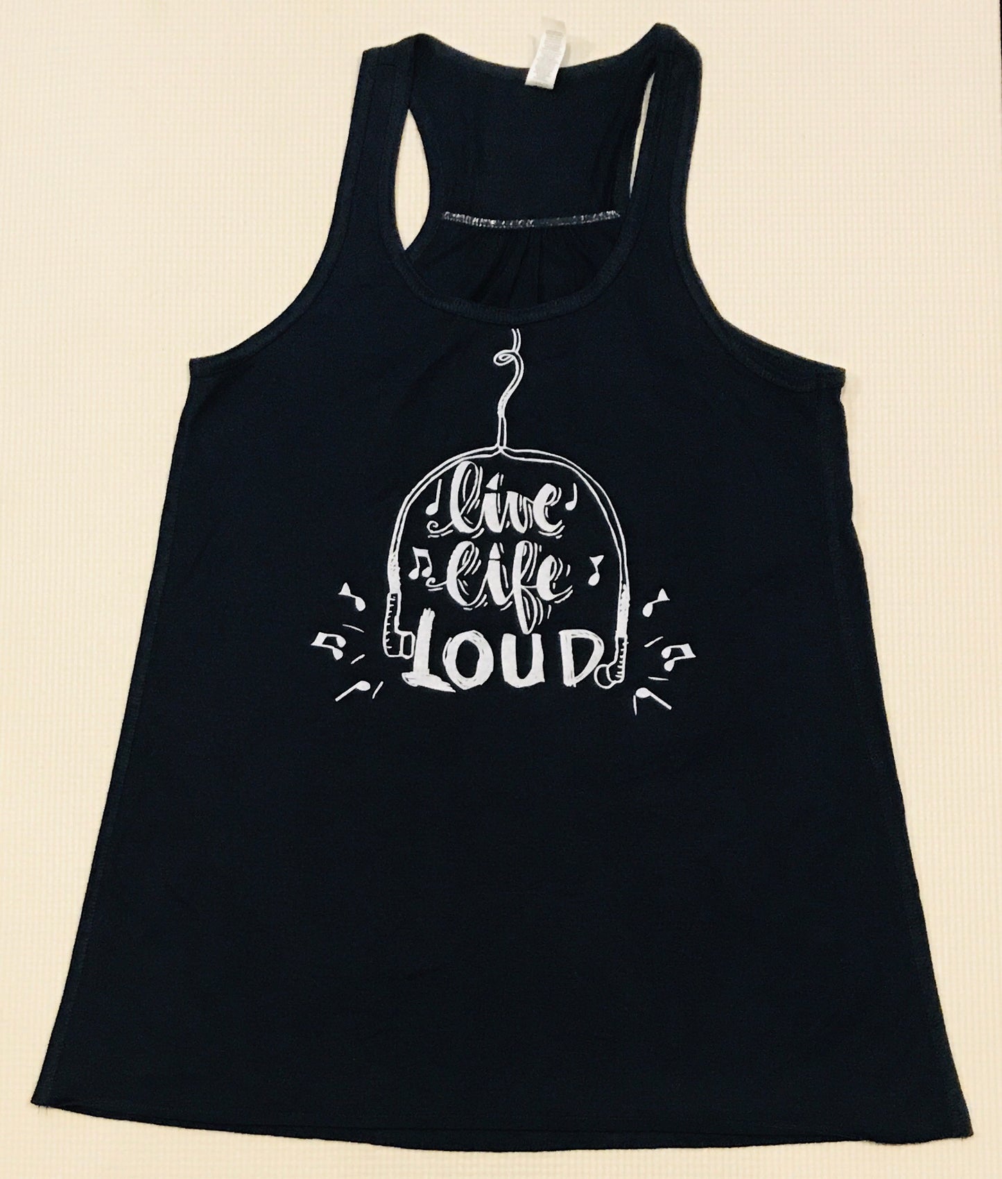 Live Life Loud Flowy Tank Top