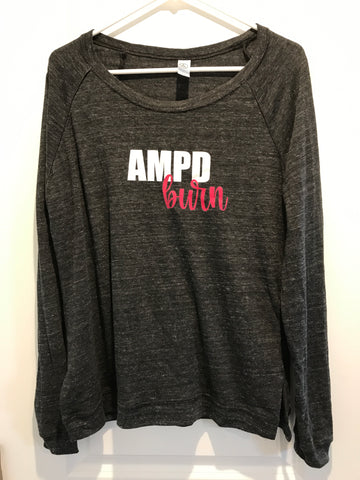 AMPD Burn long sleeve slouchy pullover
