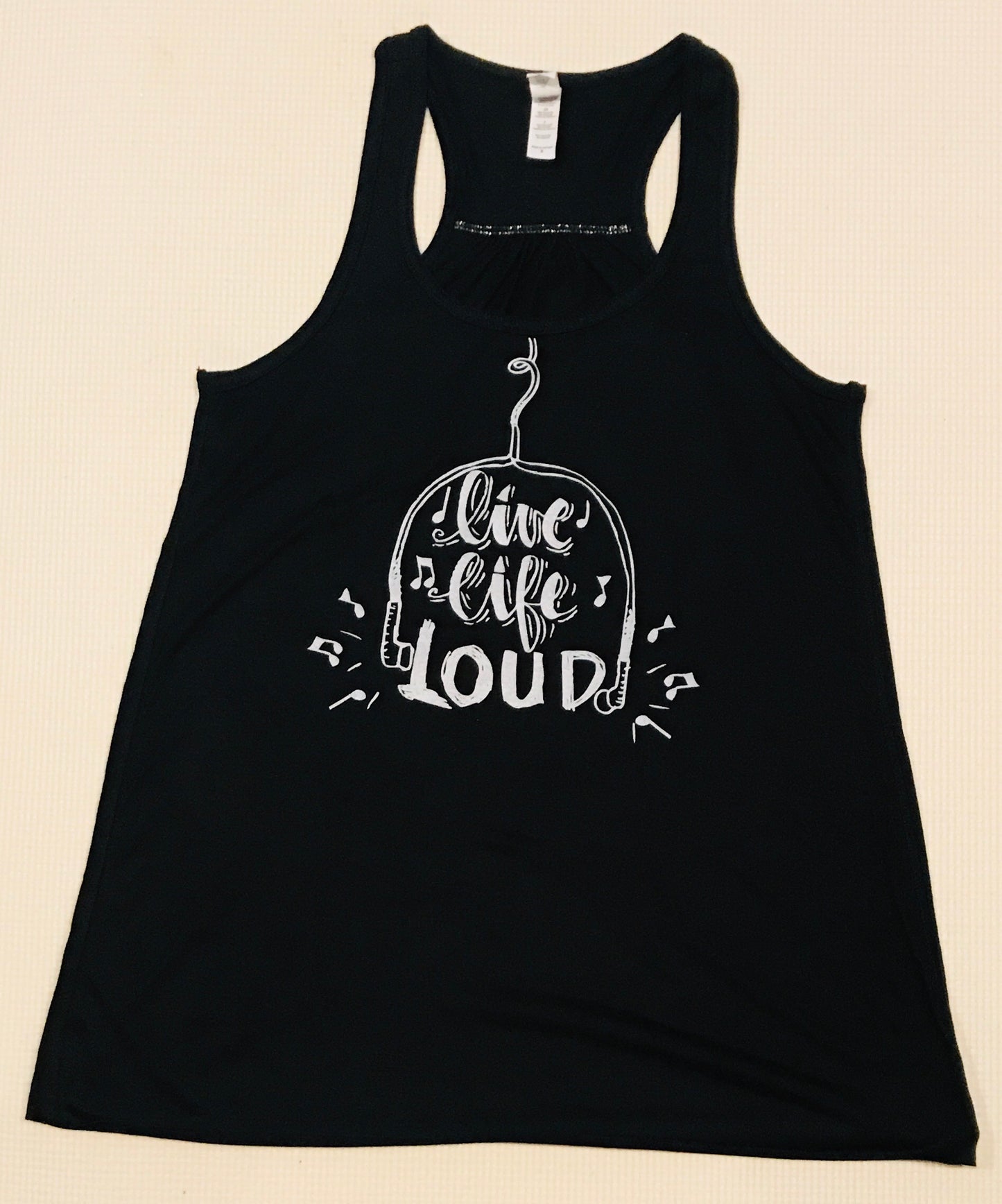 Live Life Loud Flowy Tank Top