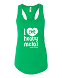 "I Love Heavy Metal" Racerback Tank Top