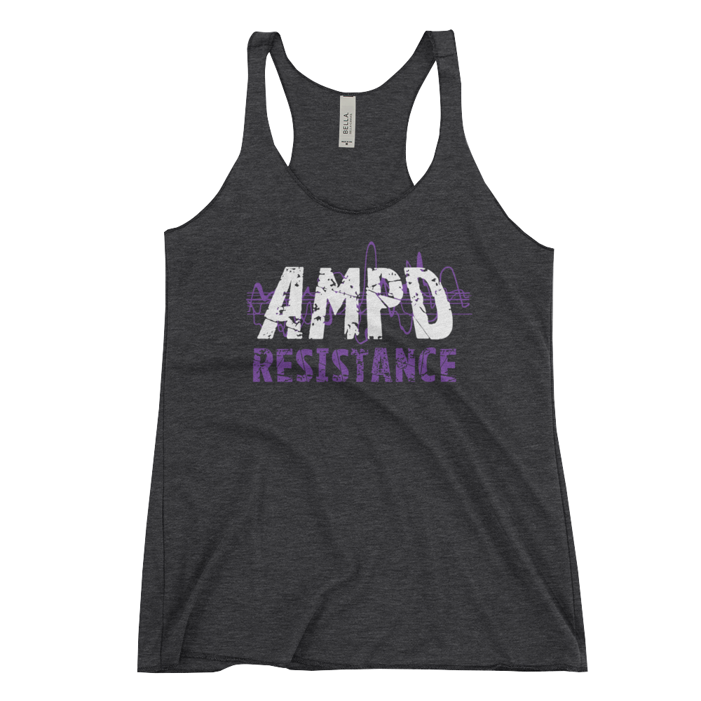 Women's Racerback Tank - AMPD Resistance