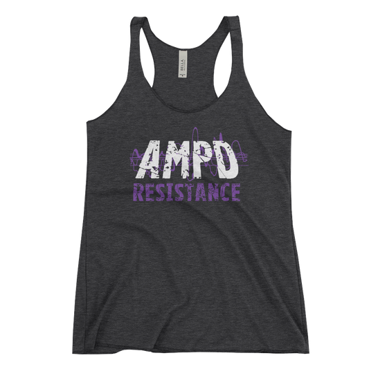 Women's Racerback Tank - AMPD Resistance