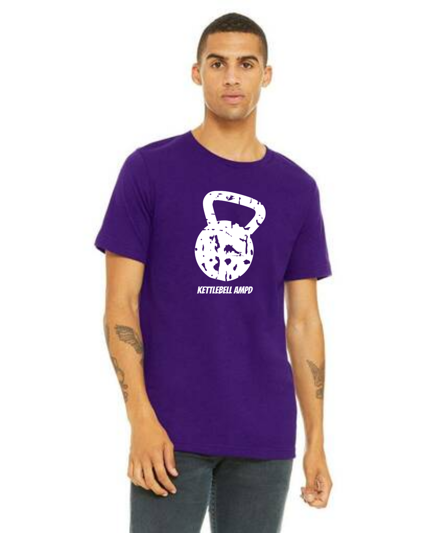 "Kettlebell Grunge" Unisex Tee