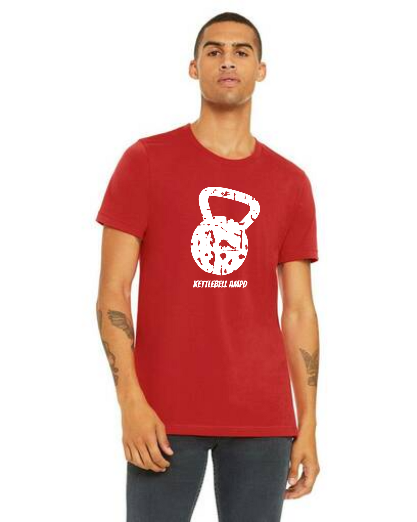 "Kettlebell Grunge" Unisex Tee