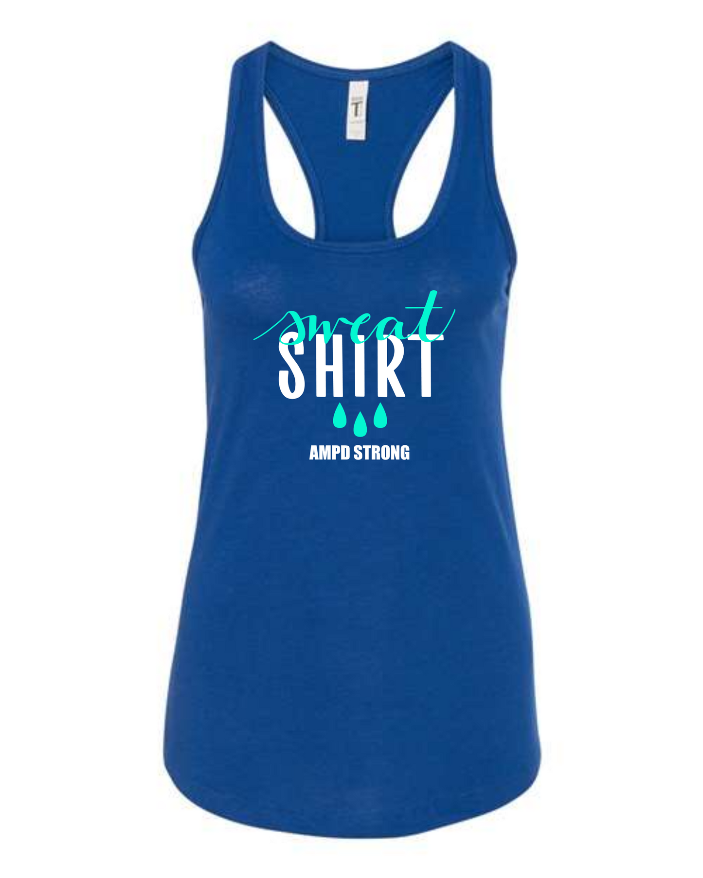 "Sweat Shirt" Racerback Tank Top