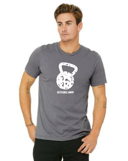 "Kettlebell Grunge" Unisex Tee